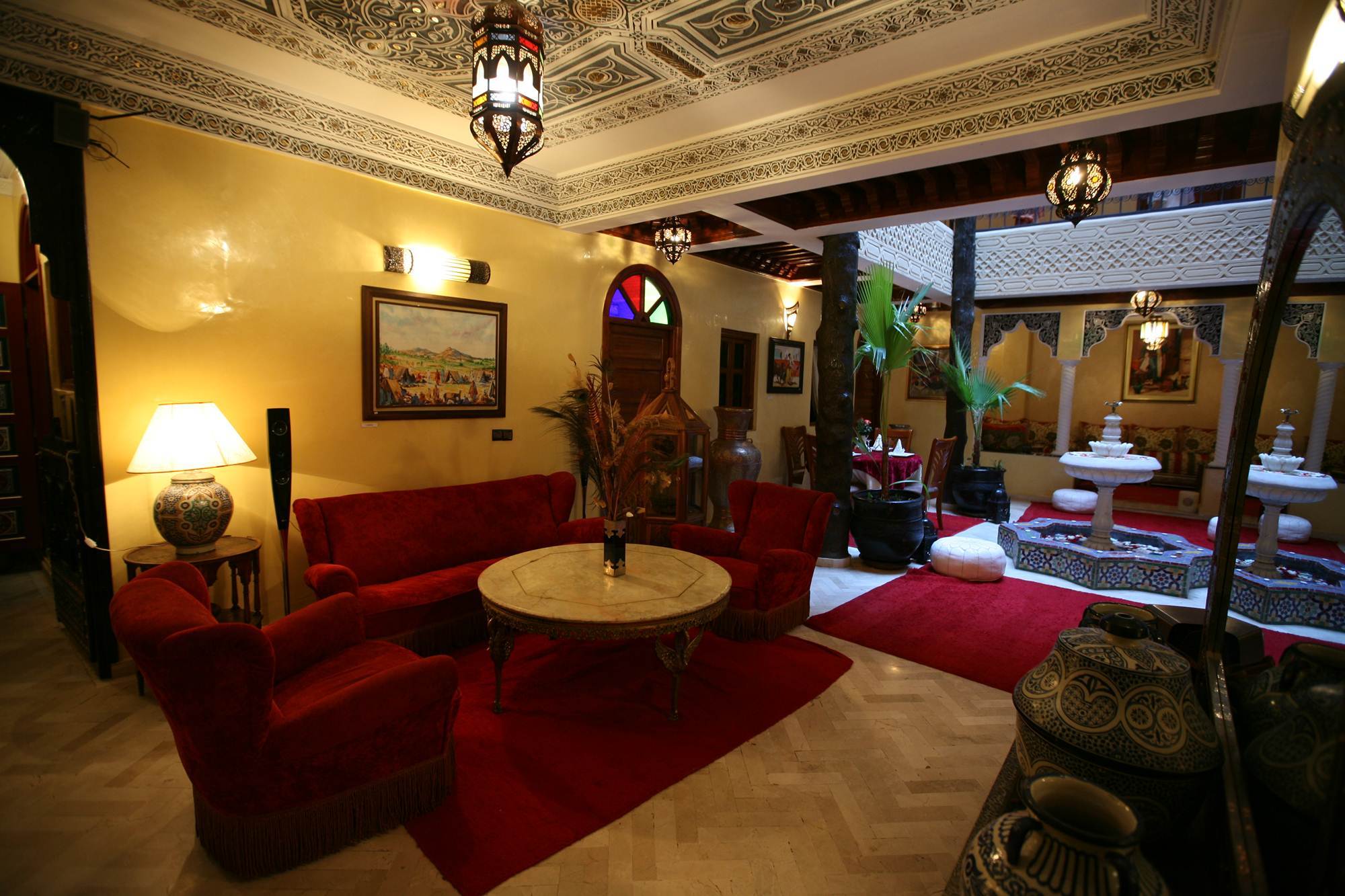 Riad Hamdane Et Spa Marrakesh Interieur foto